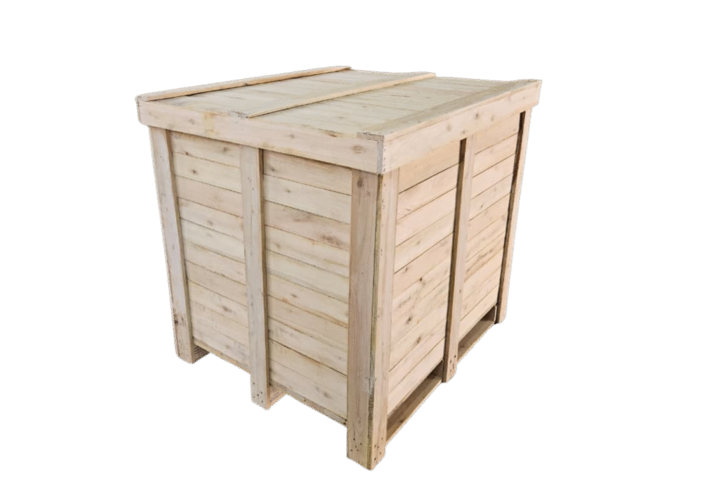 Caixa de Madeira para transporte de materiais